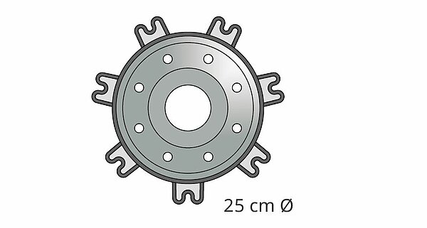 Condizionamento ideale grazie ai nuovi rulli profilati M-Rolls