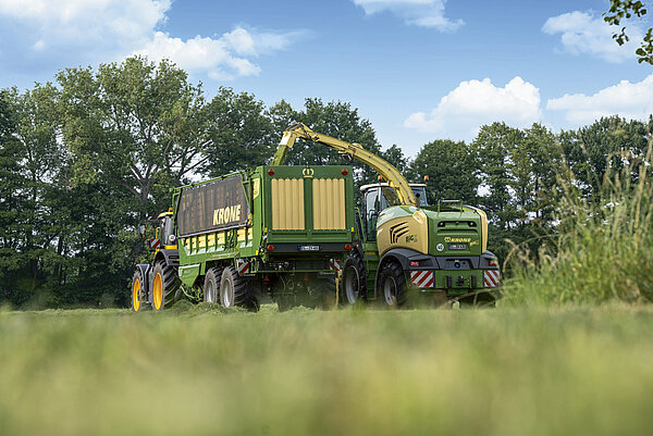 As forage transport wagon