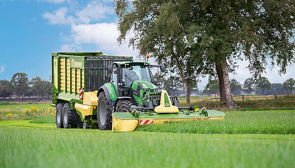 Le système express pour masse fraîche de KRONE