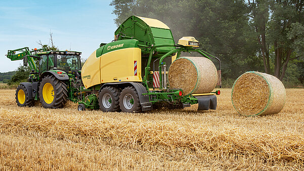 Ronde balenpersen en pers-wikkelcombinaties