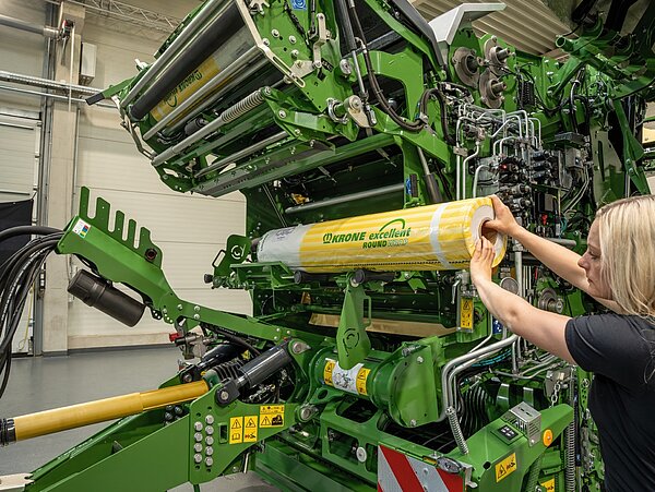 Insertar el material de atadura – ¡así de fácil!