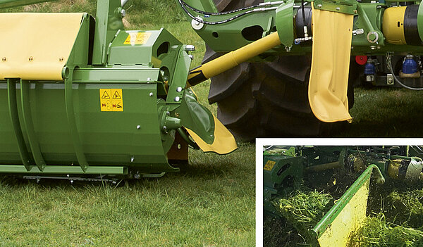 Lona hileradora hidráulica