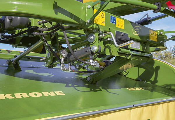 Regolazione idraulica della lunghezza di taglio