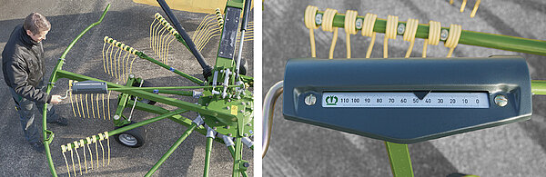 Die Kreiselhöhenverstellung von Hand