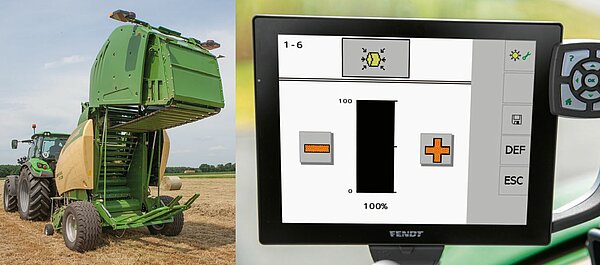 The variable bale chamber