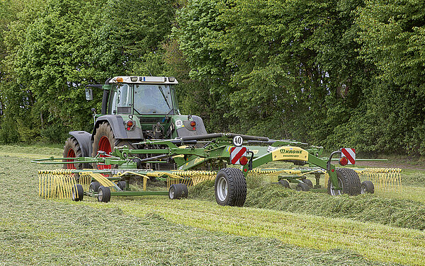 Het KRONE Swadro harkonderstel