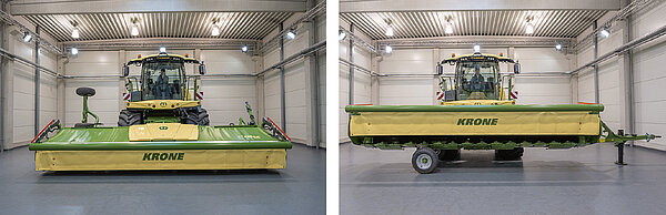 Innovativ und effizient: XDisc 710 mit integriertem Transportfahrwerk