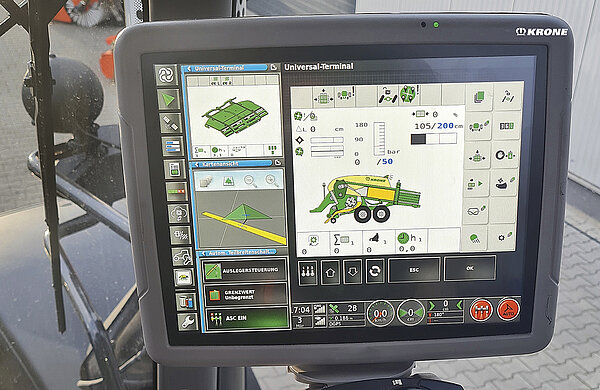 Tractor terminal ISOBUS