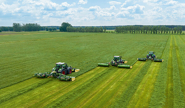 Maximum efficiency of the harvest chain