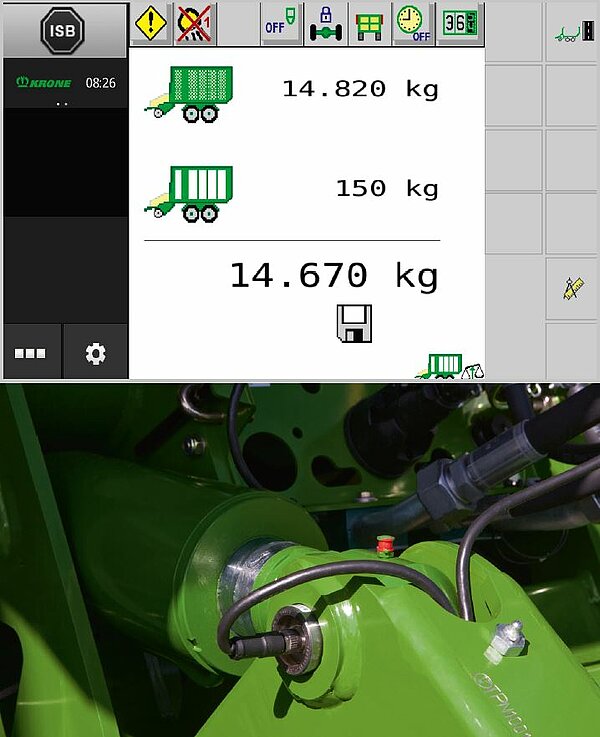 Weighing the crop the easy way