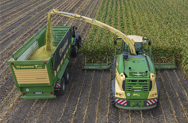 Der innovative Häckseltransportwagen