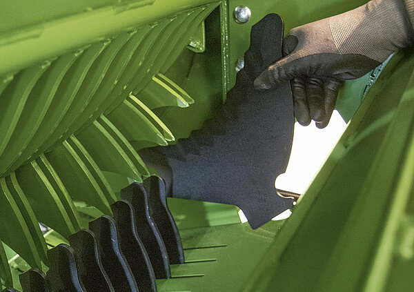 El cambio de cuchillas