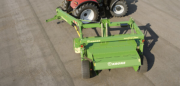 Rundummähen ohne Unterbrechung