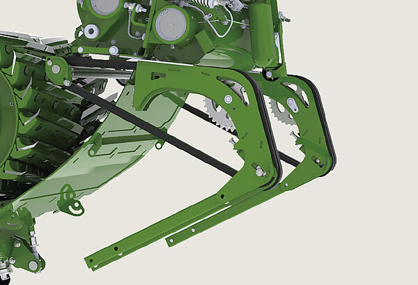 Corn-Conditioner im Einsatz