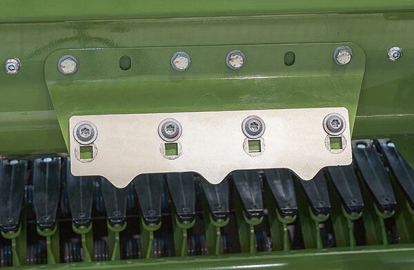 Einstellbare Einweisbleche