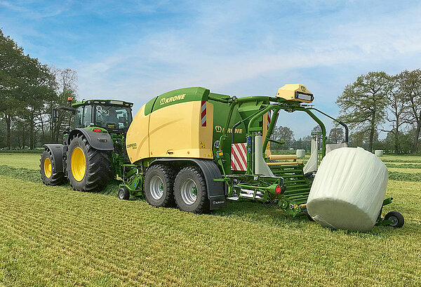 De variabele pers-wikkelcombinatie Comprima CV 150 XC Plus