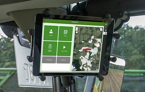 KRONE SmartControl order management