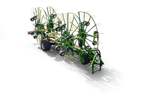 Двух-, четырех- и шестироторные валкователи