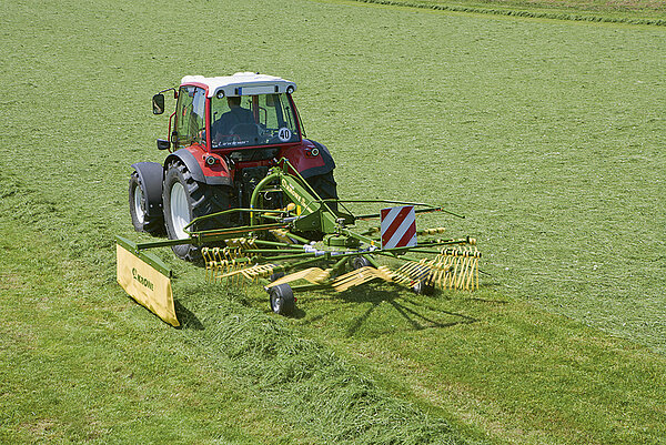 Hileradoras rotativas KRONE con depósito lateral