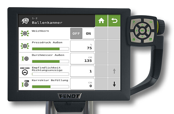 El ajuste del núcleo interior blando