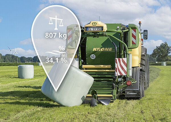 La mesa de encintado y el dispositivo pesador de pacas