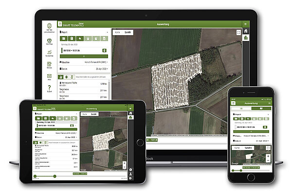 Disponible en todos los dispositivos terminales