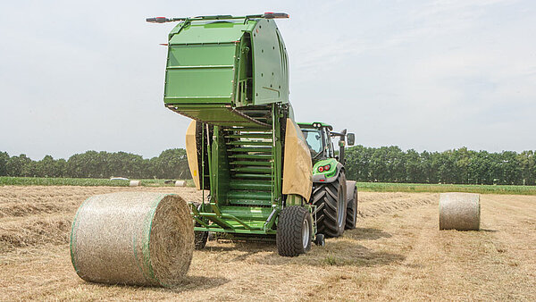 De KRONE stavenbandtransporteur NovoGrip