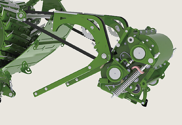 Ausbau des Corn-Conditioners