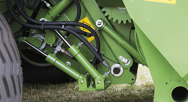 Opción: conexión hidráulica del grupo de cuchillas