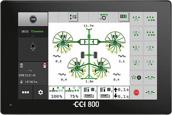 Terminale ISOBUS CCI 800