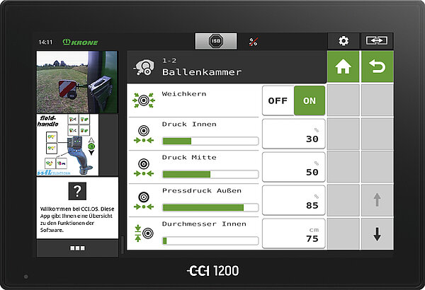 El ajuste del núcleo interior blando