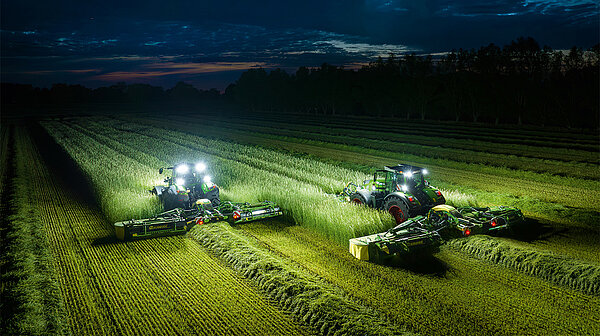 KRONE SmartCut en aflegmogelijkheden - Streeploos maaiwerk en passende afleg