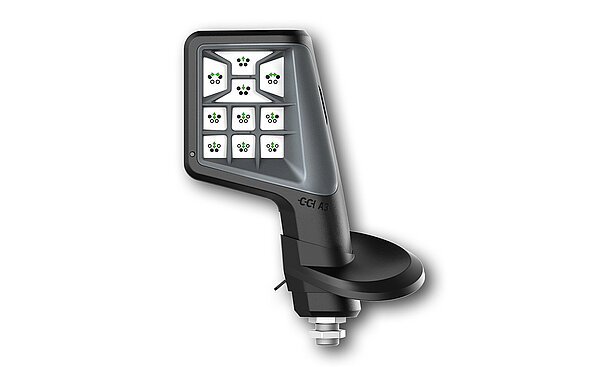 El CCI 800 con joystick