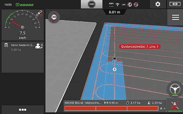 Rotación automática en el promontorio