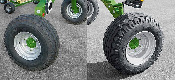 Variable tyres
