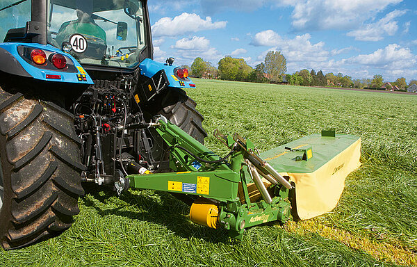 De KRONE maaiwerkontlasting