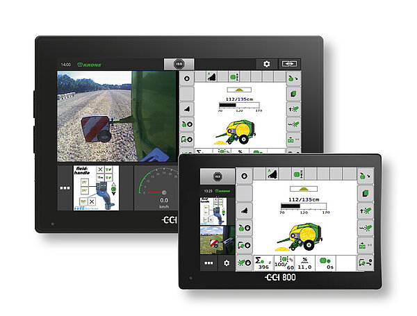 Die Bedienterminals CCI 800 und CCI 1200