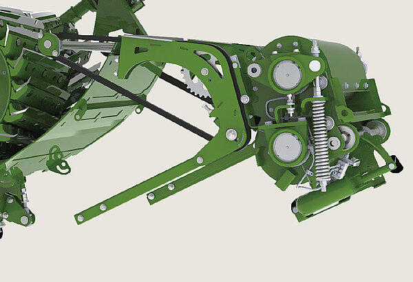 Corn-Conditioner in Parkposition