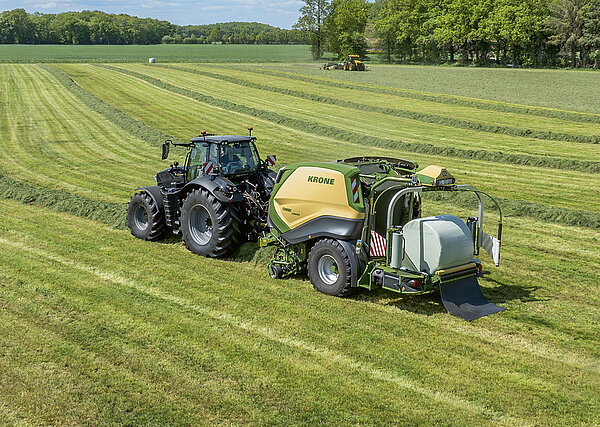 Medición de la humedad en rotoempacadoras