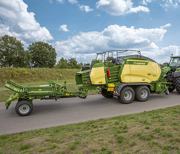 Colocación de pacas a medida