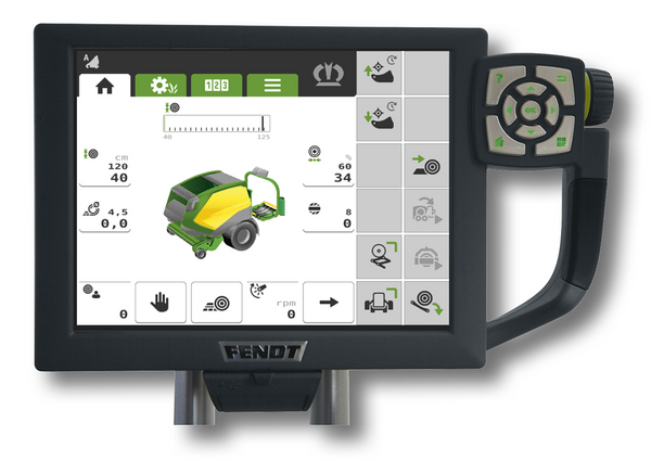 Los terminales de mando propios del tractor