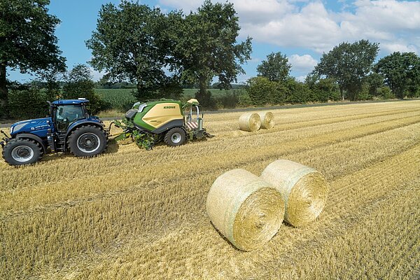 Depósito eficiente de pacas: más rápido y cuidadoso
