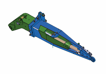 Hydraulische Bestätigung