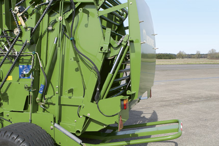 High-density and well-shaped bales