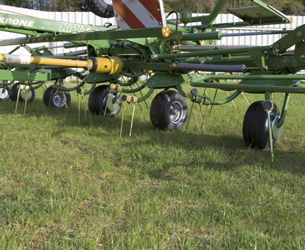 The tyres on the rotors